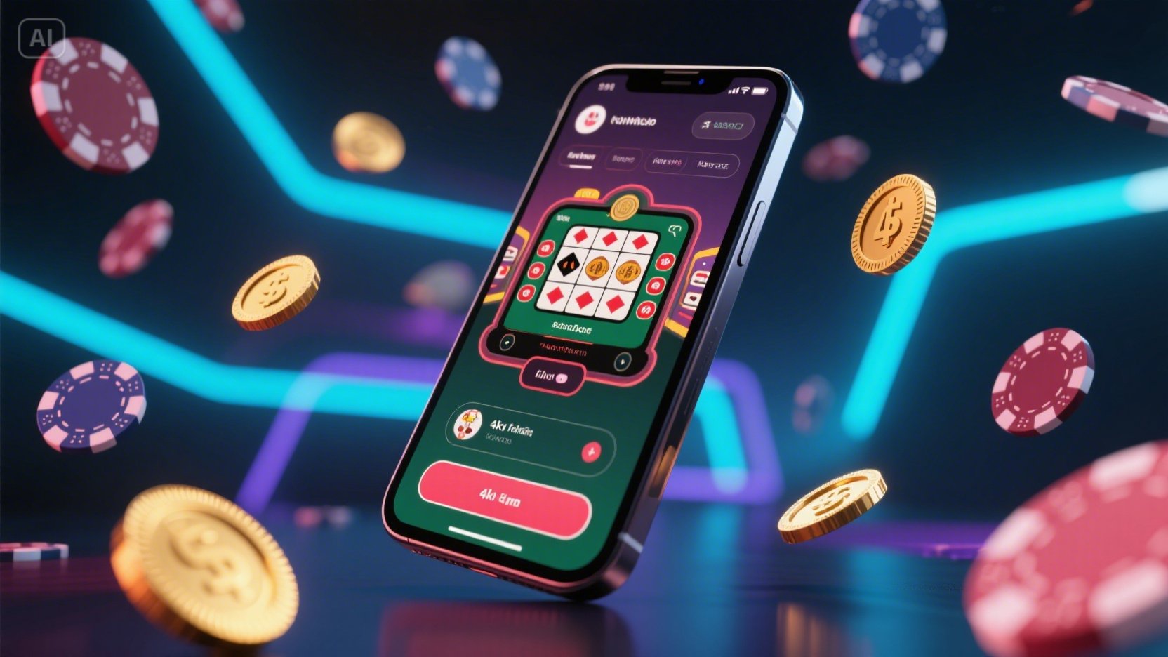 Casino  desktop and mobile interfaces